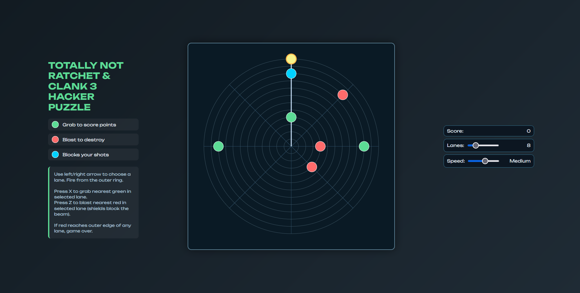 Ratchet & Clank 3 Hacker Puzzle